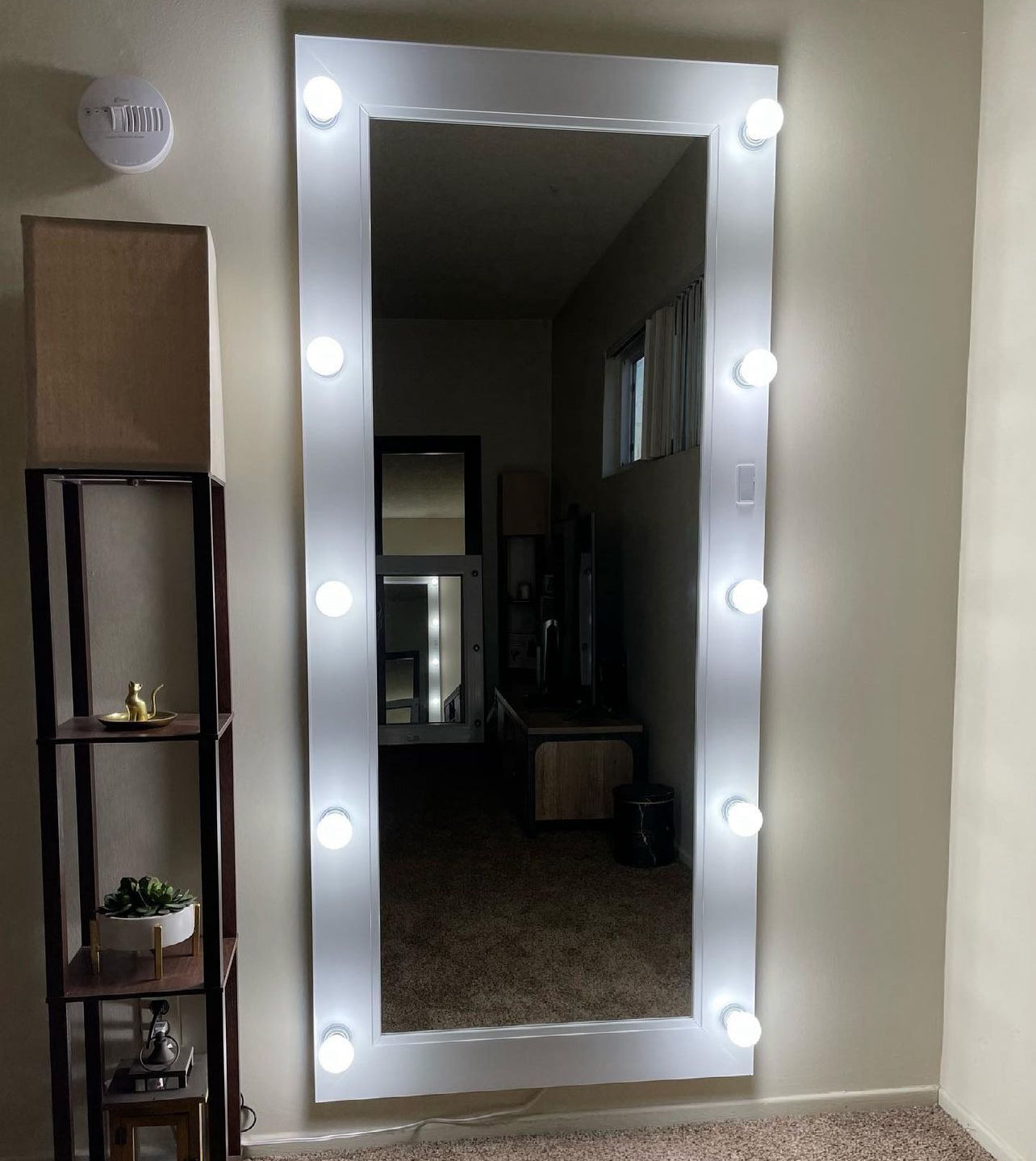 Full Body Vanity Mirror 10 Bulb