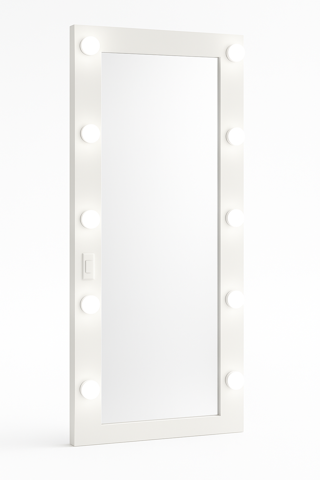Full Body Vanity Mirror 10 Bulb