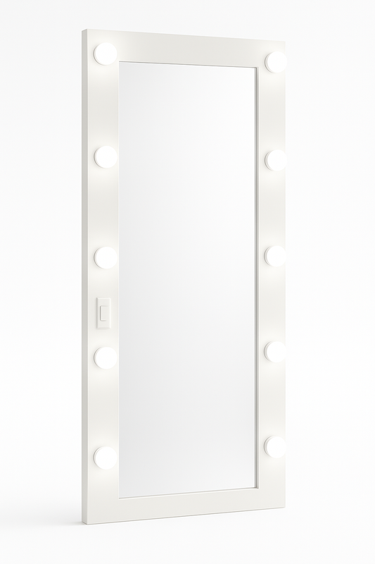 Full Body Vanity Mirror 10 Bulb